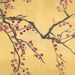 Takeda - Gold | Wall coverings / wallpapers | Feathr