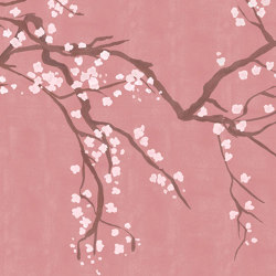Takeda - Rose | Peintures murales / art | Feathr