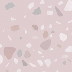 Terrazzo Amour - Blush | Colour pink / magenta | Feathr