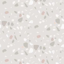 Terrazzo Amour - Grey | Wall coverings / wallpapers | Feathr