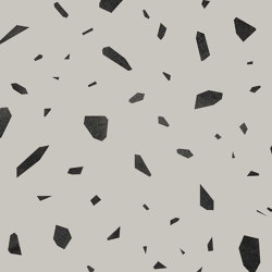 Terrazzo Noir - Grey | Revêtements muraux / papiers peint | Feathr