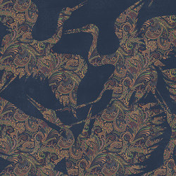 The Swoop Fabric - Blue | Dekorstoffe | Feathr