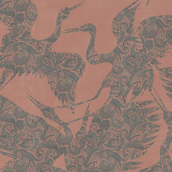 The Swoop Fabric - Dusty Pink | Curtain fabrics | Feathr