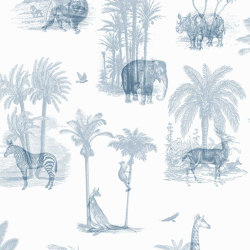 Where They Belong Summer - Blue | Wall coverings / wallpapers | Feathr