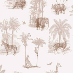 Where They Belong Summer - Brown | Wall coverings / wallpapers | Feathr
