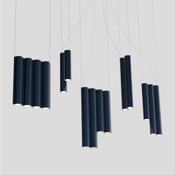 Silo 14 - Midnight blue | Suspended lights | Lambert et Fils