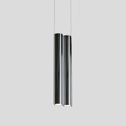 Silo 2SB - Mirror Polished Aluminum | Suspended lights | Lambert et Fils