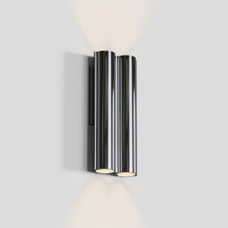 Silo 2WA - Mirror Polished Aluminum | Wandleuchten | Lambert et Fils