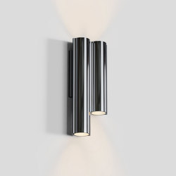 Silo 2WC - Mirror Polished Aluminum | Lampade parete | Lambert et Fils