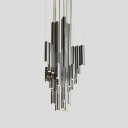 Silo Atelier 01 - Aluminum miroir | Suspended lights | Lambert et Fils