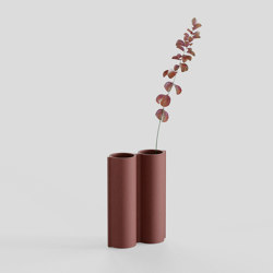 Silo Vase 2VJ - Terracotta | Vases | Lambert et Fils