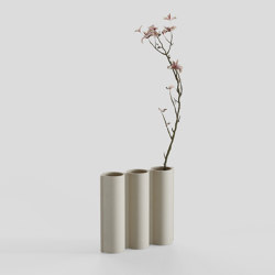Silo Vase 3VJ - Beige | Vases | Lambert et Fils