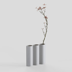 Silo Vase 3VJ - White | Vases | Lambert et Fils