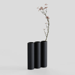 Silo Vase 3VK - Noir | Dining-table accessories | Lambert et Fils