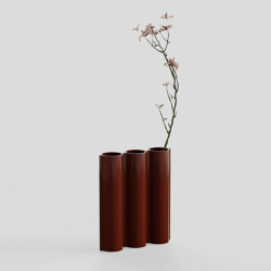 Silo Vase 3VK - Glossy Oxblood | Vases | Lambert et Fils