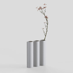 Silo Vase 3VK - White | Vasen | Lambert et Fils