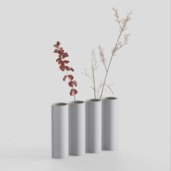 Silo Vase 4VJ - White | Vases | Lambert et Fils