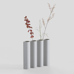 Silo Vase 4VK - White | Vasen | Lambert et Fils