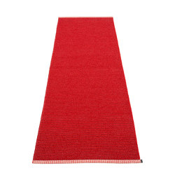 Mono Dark Red | Red | Rugs | PAPPELINA