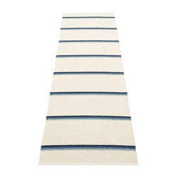 Olle Blue | Background Vanilla | Rugs | PAPPELINA
