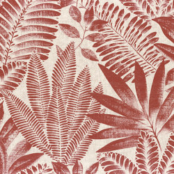 ALOES TERRACOTTA/GREGE | Wall coverings / wallpapers | Casamance