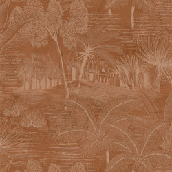 BAHARIA TERRE DE SIENNE | Wall coverings / wallpapers | Casamance