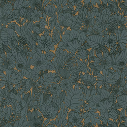 DAHLIA JASPE/OR | Wall coverings / wallpapers | Casamance
