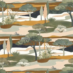 CAP FERRET CYPRÈS/OCRE | Wall coverings / wallpapers | Casamance