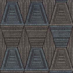 DAIA NOIR/GIVRE | Wall coverings / wallpapers | Casamance