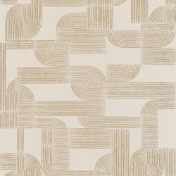 HECTOR SABLE/DORÉ | Wall coverings / wallpapers | Casamance