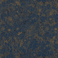 DAHLIA MARINE/OR | Wall coverings / wallpapers | Casamance