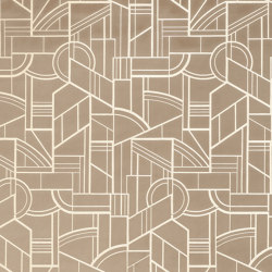 REIMS TAUPE | Effect gold | Casamance