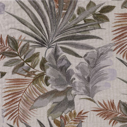 JARDIN D'HIVER TERRE DE SIENNE | Pattern plants / flowers | Casamance
