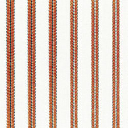 EVORA ORANGE BRULEE | Pattern lines / stripes | Casamance