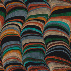 STRATES ACAJOU PIERRE BLEUE | Tessuti decorative | Casamance
