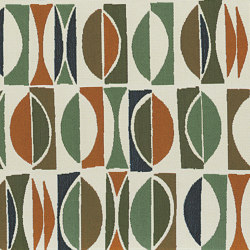 AMALFI VERT ORANGE | Tejidos decorativos | Casamance