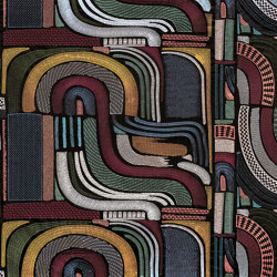 IENA NOIR DE LUNE / MULTICO | Tessuti decorative | Casamance