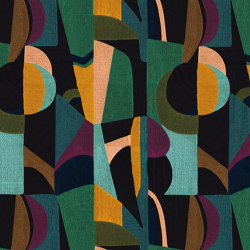 FASCINATION POURPRE / PÉTROLE | Drapery fabrics | Casamance