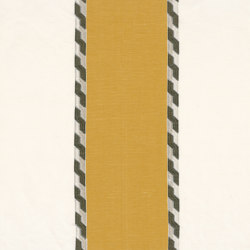 PALÉOLE MOUTARDE | Pattern lines / stripes | Casamance