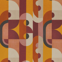 RECIPROQUE MULTICO TERRE DE SIENNE | Drapery fabrics | Casamance