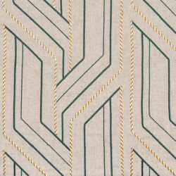 INKA FLAX / CELADON | Drapery fabrics | Casamance