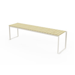 Bistrot Bench with Armrests