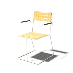 Chair with armrests Tina | stackable | Egoé