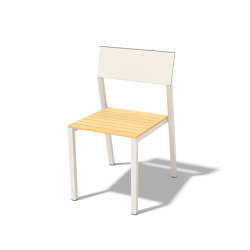 Chair without armrests Cora