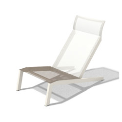 Relaxing armchair without armrests Alva | Sun loungers | Egoé
