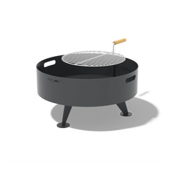 Round firepit Back to fire | Barbacoas | Egoé