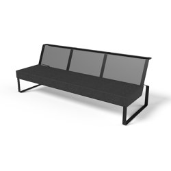 Three-seat sofa without armrests Moja | 3-seater | Egoé