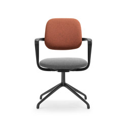 ATEGRA, 4-prong base with glides | Chairs | Girsberger