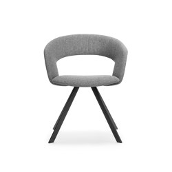 CALINA four-legged chair flat tube | Chairs | Girsberger