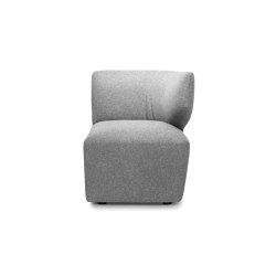 PABLO SOFT Modular unit left-hand side | Modular seating elements | Girsberger